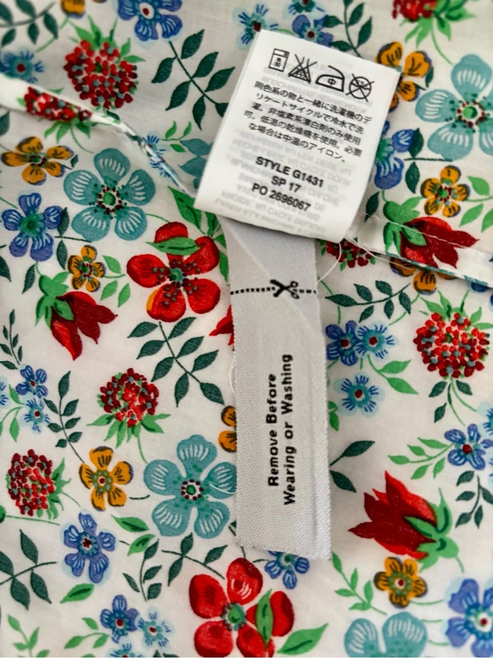 J. Crew feminine florals